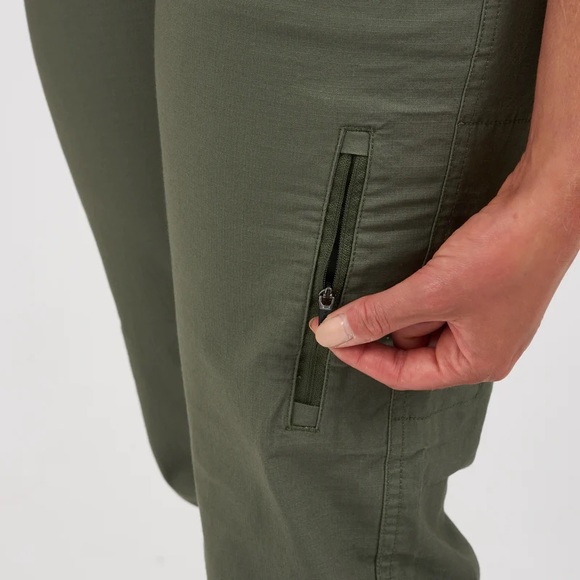 Vuori Rip Stop Pants Army Green Women’s Small - Picture 10 of 13